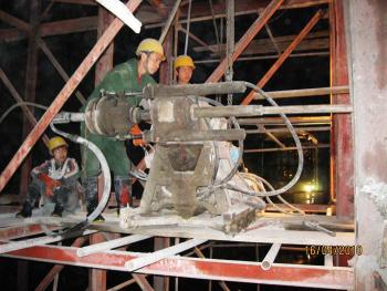 四川瀑布溝水電站廠房標(biāo)基礎(chǔ)處理工程施工