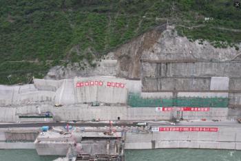 大渡河沙坪一級水電站項目